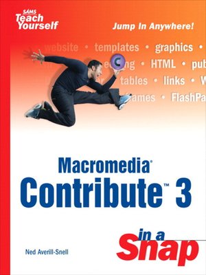 cover image of Macromedia Contribute 3 in a Snap